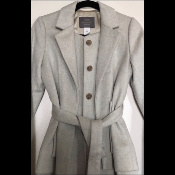 SOLD NWOT J. Crew peacoat wool Nello Gori Sz 0 - Picture 5 of 5